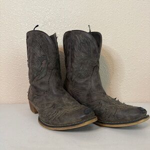 Roper Brown Western Cowboy Boots woman’s size 9
